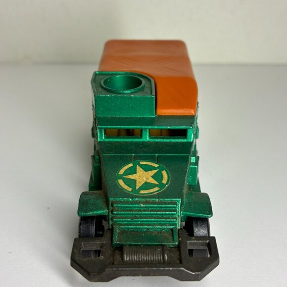 Matchbox Battle Kings A1 US Army Half Track K-108 1974 Die Cast Metallic Green - Picture 2 of 8